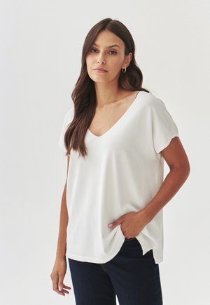 ESTERE - Navadna majica - off white