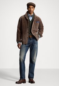 Polo Ralph Lauren CORDUROY UTILITY JACKET - Summer jacket - hanford brown repair