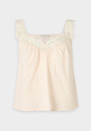 Abercrombie & Fitch, STRIPE  - Nattøj trøjer - light pink
