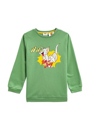 TOM AND JERRY   LONG SLEEVE - Sudadera - green
