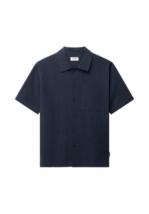 The Sunshine Brand, PHIL CREPE - Shirt - blue dark navy