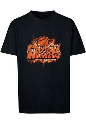 STREETBALL TEE - T-shirts med print - black