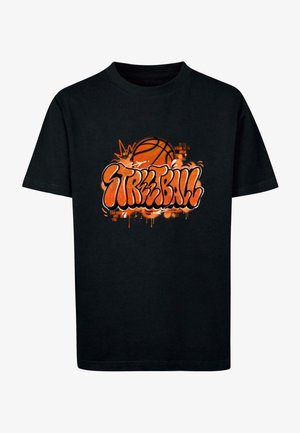 STREETBALL TEE - T-shirt con stampa - black