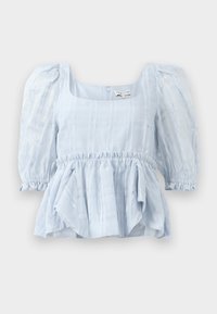 PUFFY SLEEVE - Blúzka - light blue