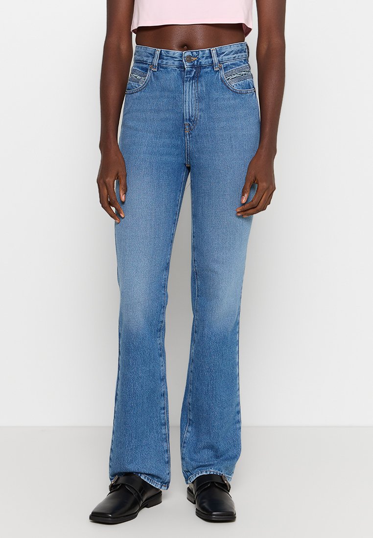 Diesel Bootcut jeans blauw