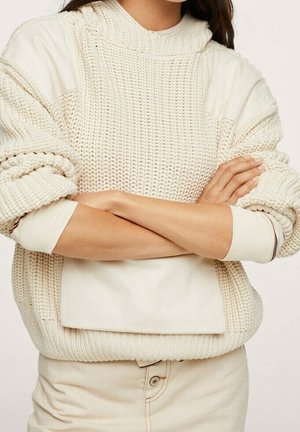 Sweat à capuche - off-white