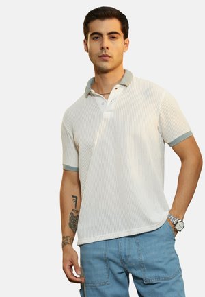 Polo - white beige