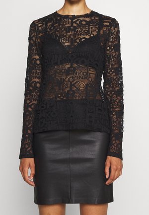 Bluse - black
