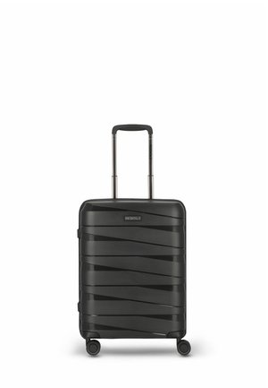 ESSENTIALS KABINENTROLLEY - Wheeled suitcase - black-metallic