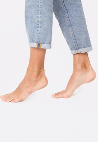 Elli SPARKLING BASIC - MIT KRISTALLEN VON SWAROVSKI® - Fußkettchen - gold coloured