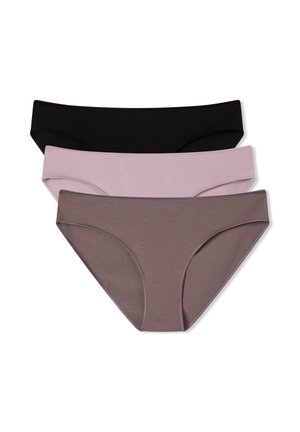 PACK 3 UNITA - Slip - var cioccolato