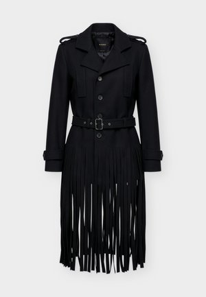 Pinko, TESTAROSSA CAPPOTTO LASE - Manteau classique - nero limousine