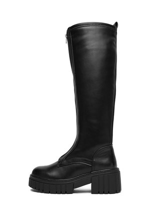 Cizme cu platformă - black