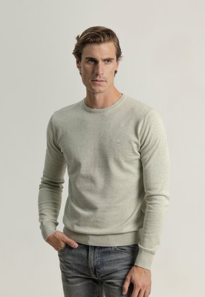 CUELLO REDONDO - Camiseta de manga larga - verde claro