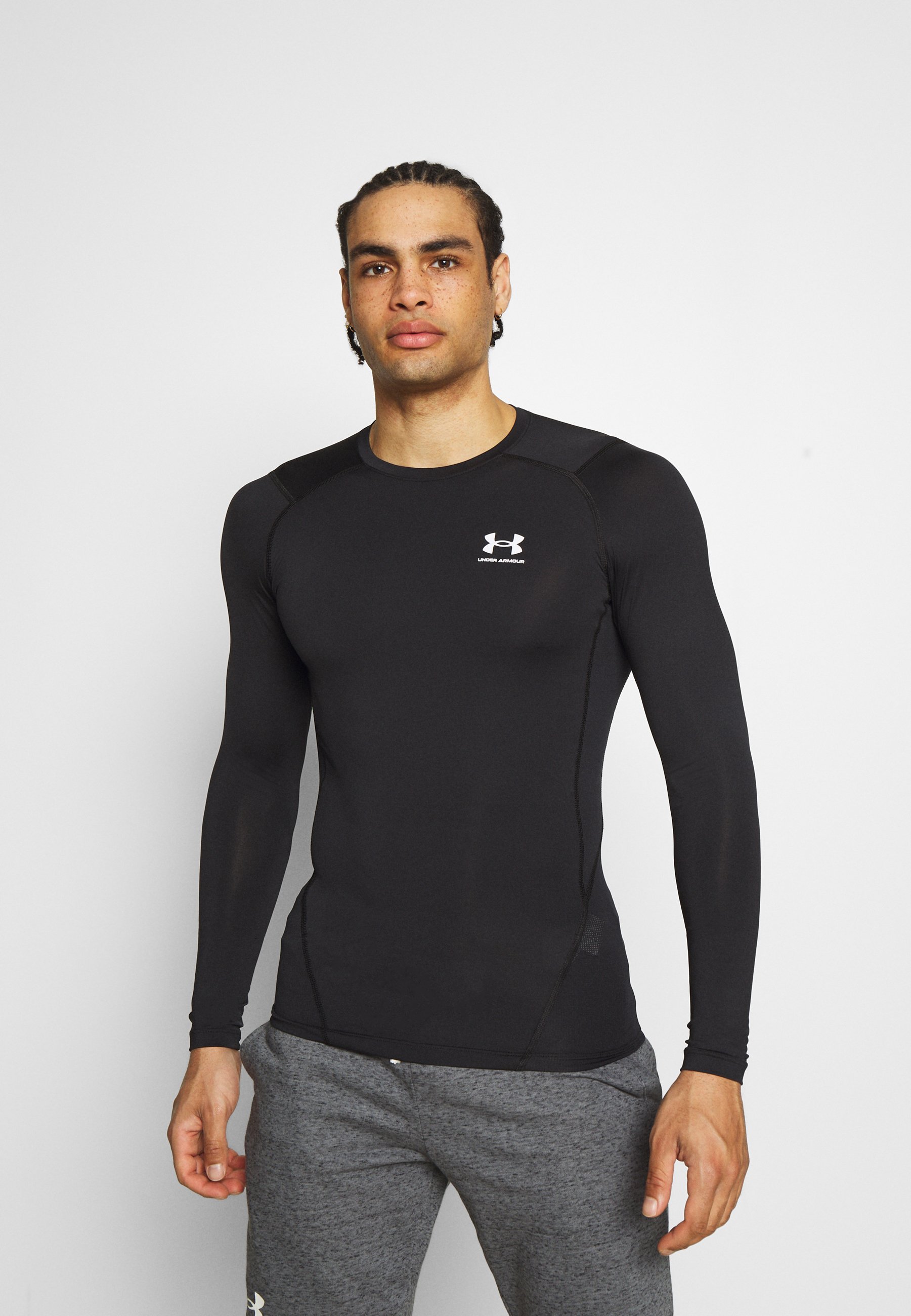 Under Armour UA HG ARMOUR COMP LS HEAT GEAR - Undershirt - black