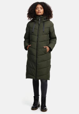 Navahoo Wintermantel - olive