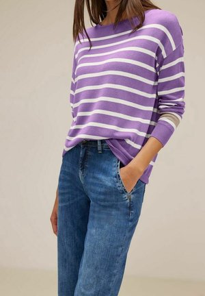 Neule - mottled purple