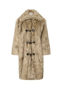 SLFURLY COAT - Žieminis paltas - honey faux fur