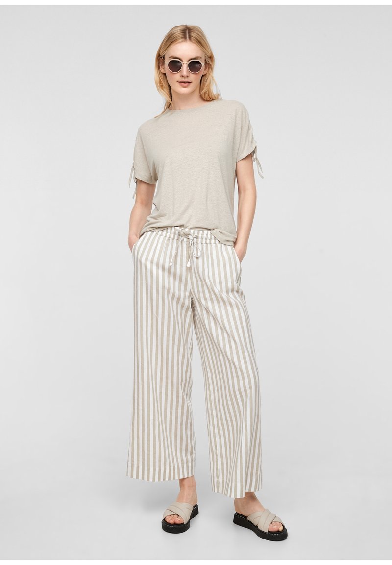 Damen T-Shirts | QS by s.Oliver T-Shirt basic beige/sand - NK19866 Damen T-Shirts | QS by s.Oliver T-Shirt basic beige/sand - NK19866