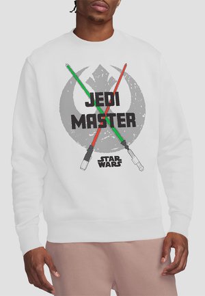 LIGHTSABER JEDI MASTER DAD - Sweatshirt - white