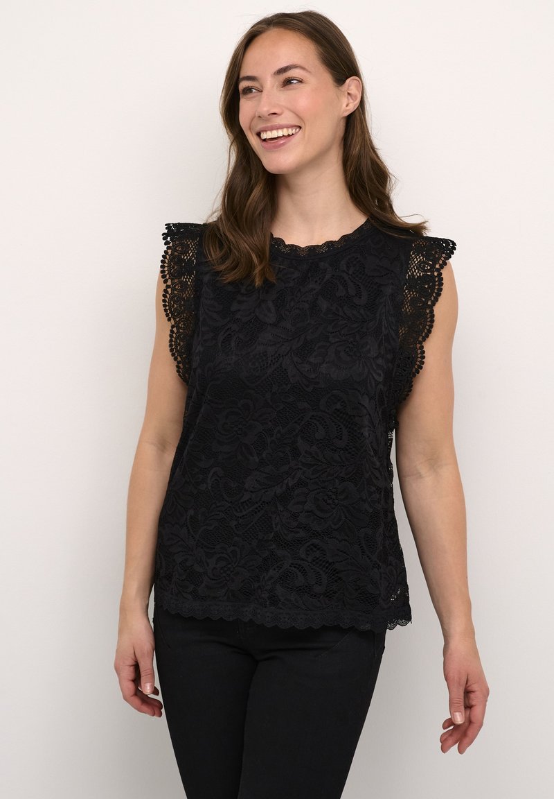 Zakram LS-F Bluse - Black