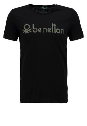 T-shirt con stampa - black