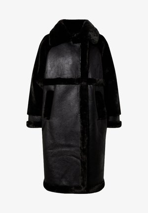 ANTJE - Wintermantel - black