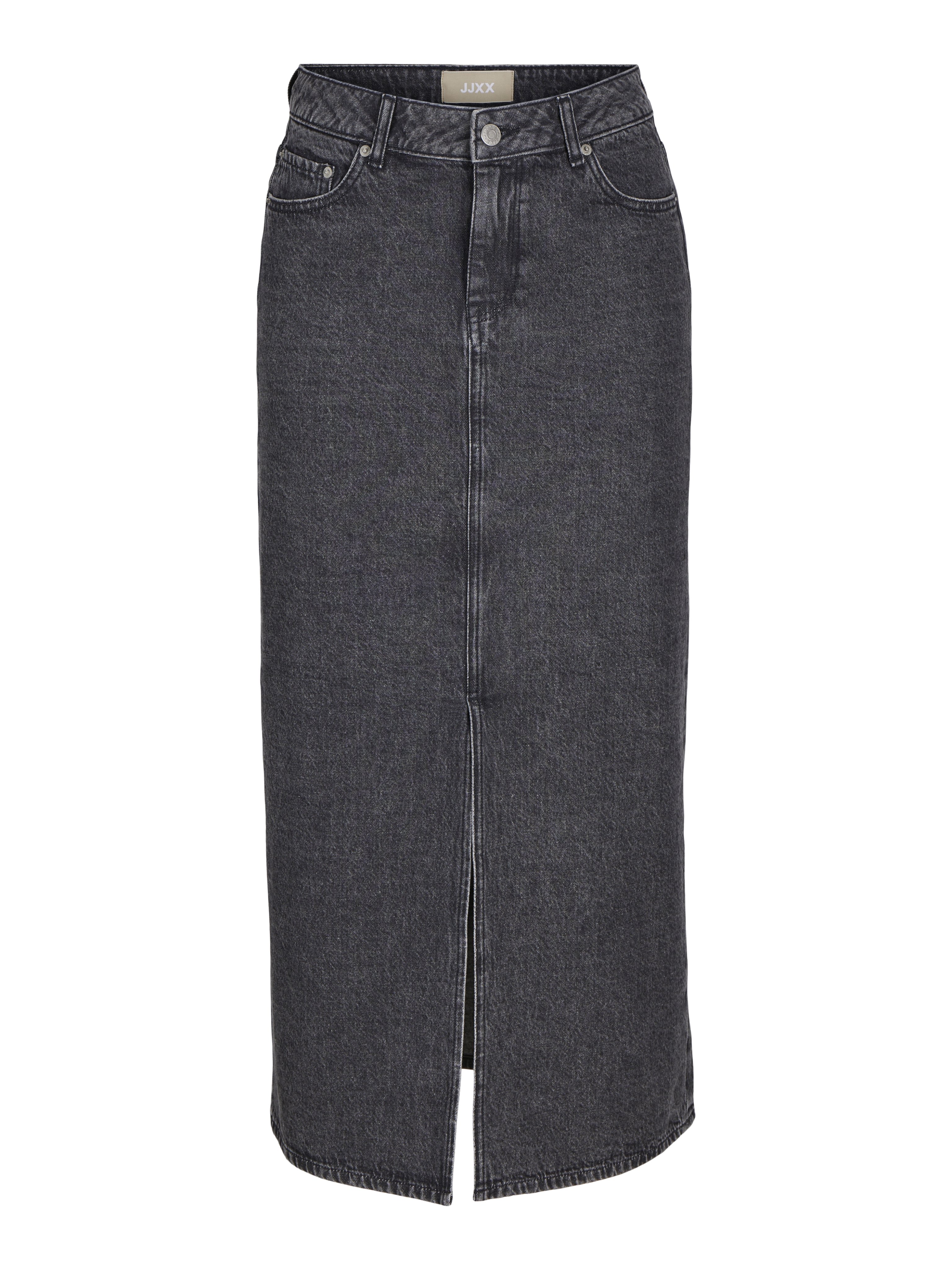 JJXX Denim JXAURA Denim - Denim skirt - grey denim - Zalando.co.uk