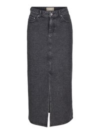 JXAURA LONG SKIRT - Farkkuhame - grey denim