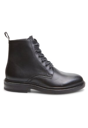 Lace-up ankle boots - schwarz