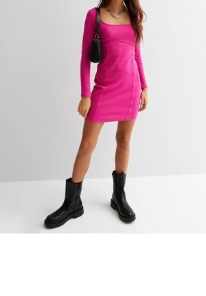 Vestito di maglina - pink