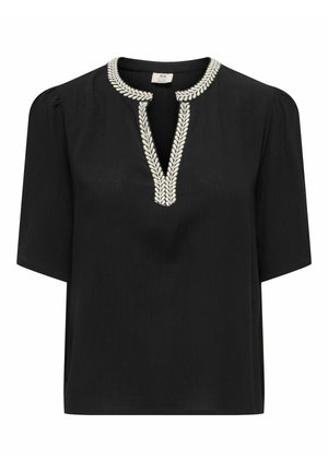 JDY, TOP JDYLIVA TOP - Blouse - black