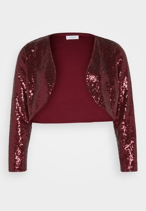 EVOKED VILA VISASSI BOLERO - Bleiseri - beet red