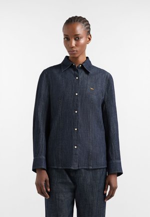 Hemdbluse - blu scuro