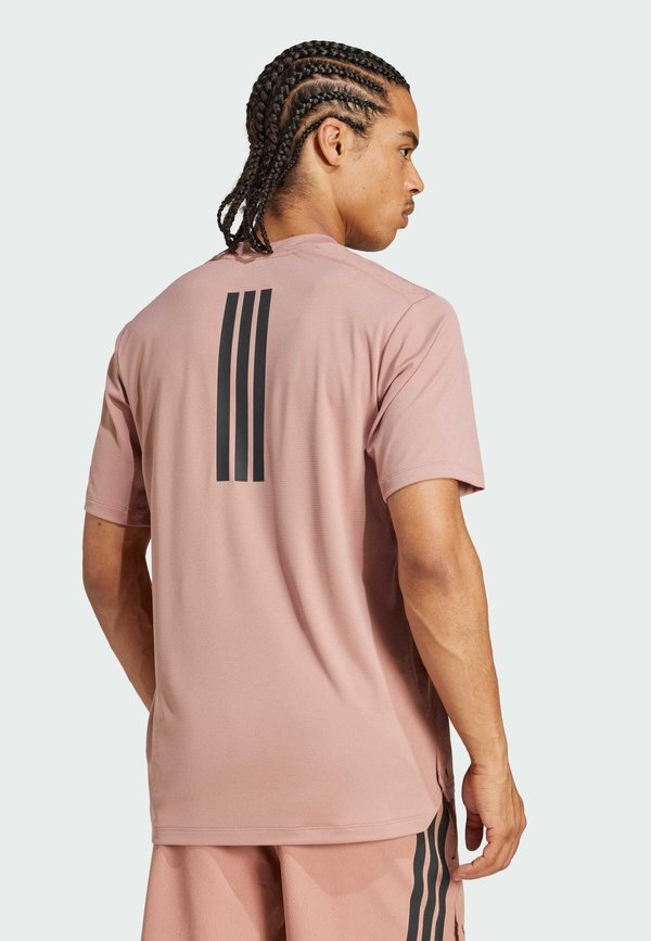 POWER TEE - Sports T-shirt - warm clay3