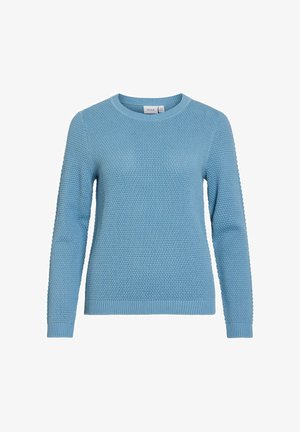 VILA, Knitted VIDALO Basic - Pullover - blue shadow