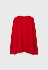 Stradivarius Strickpullover - red