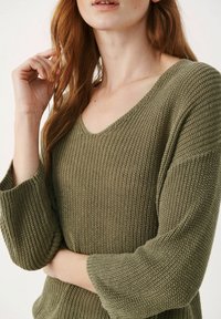 Part Two Strickpullover - khaki