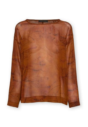 Elena Mirò, BLUSA STAMPATA - Blusa - arancione