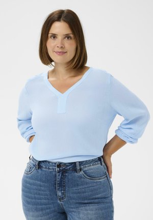AMI - Blouse - powder blue