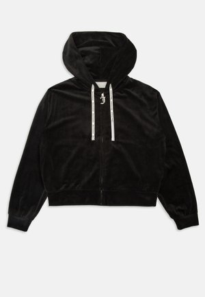 Juicy Couture HOODIE - Zip-up sweatshirt - black