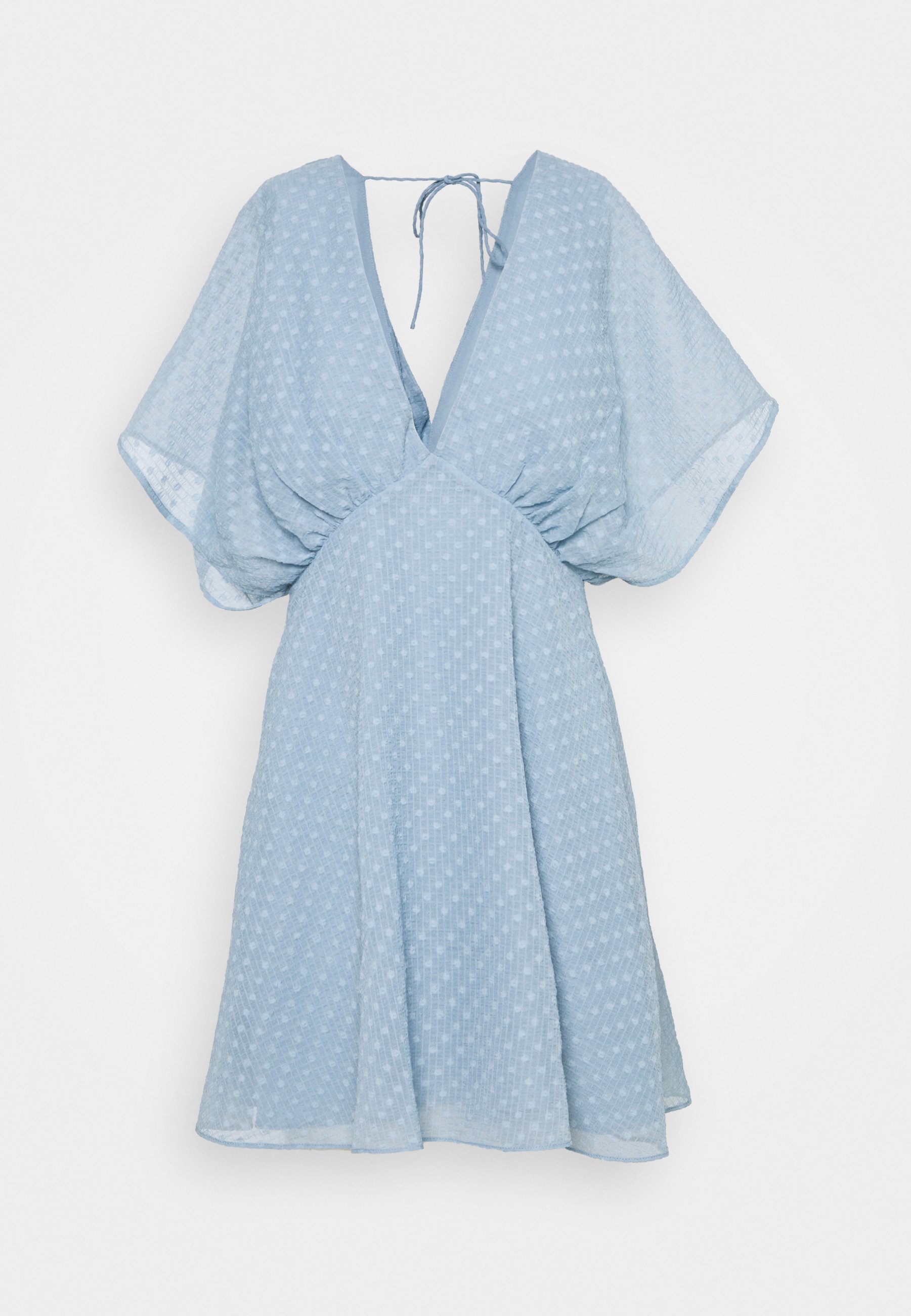 超歓迎 ファッション Samsoe u0026 Samsoe ARAM blue dusty - dress Day 