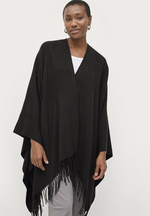 Ellos Collection PONCHO - Cape - schwarz