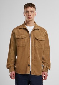 Brandit LONG SLEEVE - Camicia - camel