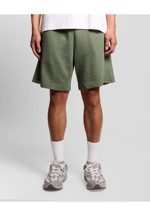 MID  TRI MARL - Træningsbukser - y khaki tri marl