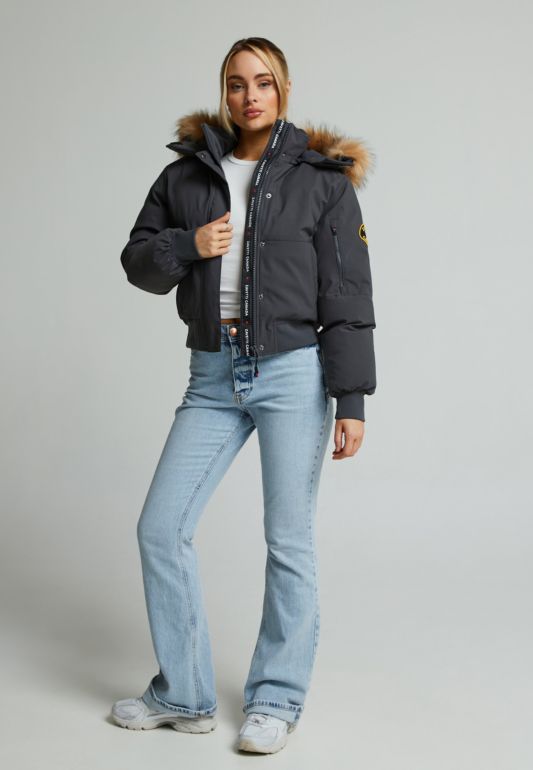 Zavetti Canada OLIVIA - Winter jacket - asphalt/grey - Zalando.co.uk