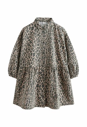 REGULAR FIT   - Jeansklänning - animal print