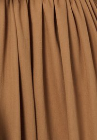 adL SHORT SLEEVES - Abito a camicia - camel