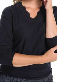 Cassis Stickad tröja - dark blue