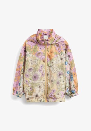 SHOWER RESISTANT FLORAL - Kurtka przeciwdeszczowa - pink